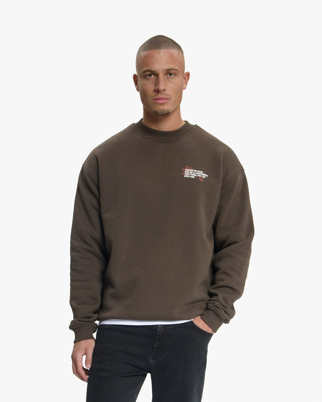 Croyez CRB50026037 sweater heren bruin