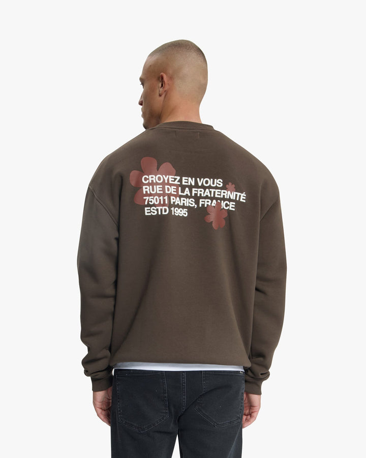Croyez CRB50026037 sweater heren bruin
