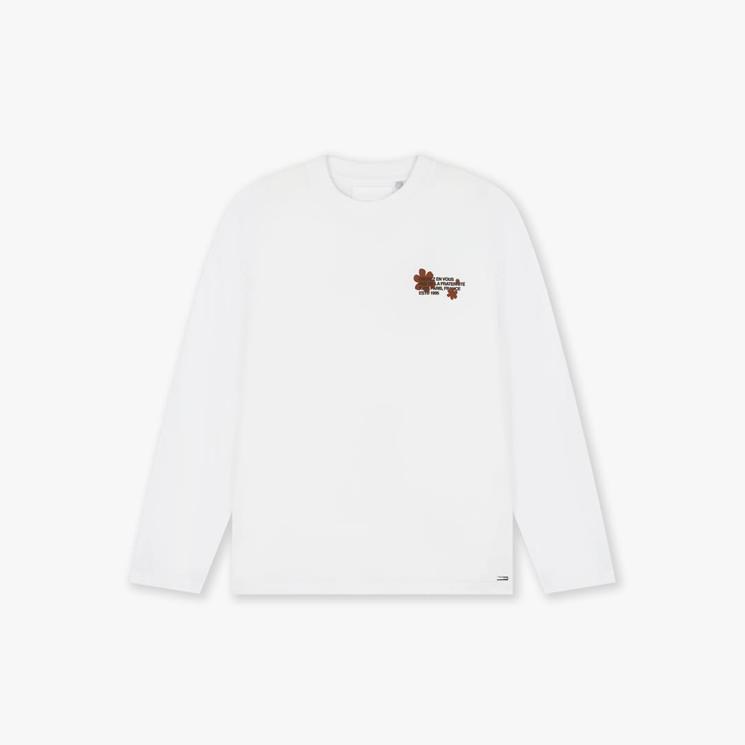 Croyez CRB50026039 t-shirt l/m heren wit