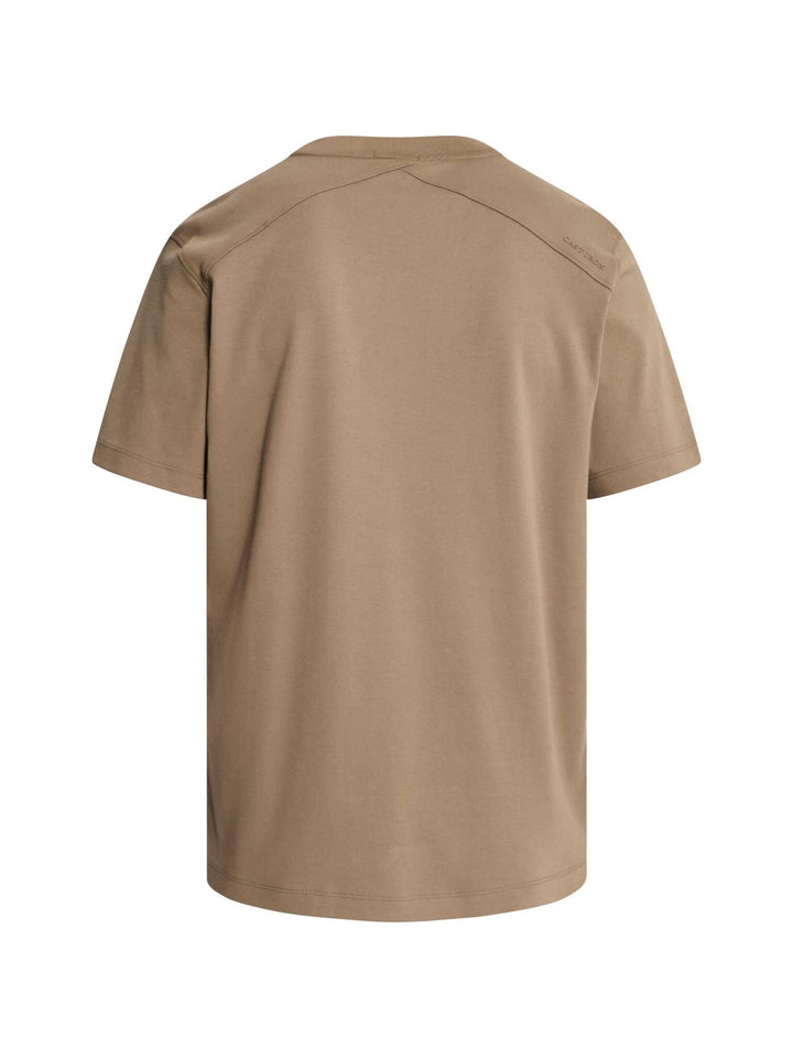 Cast Iron CTSS2609560 t-shirt taupe – heren
