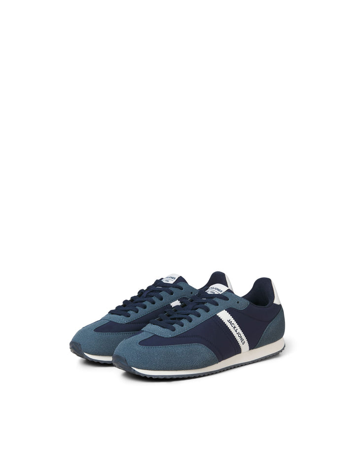 Jack &amp; Jones 12293068 Burton sneakers blauw dessin – heren