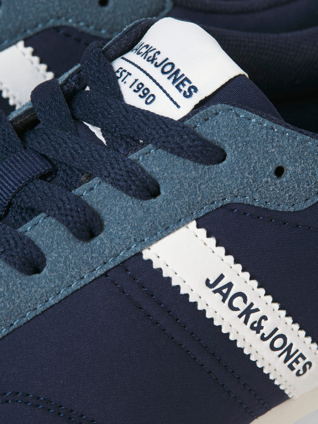 Jack &amp; Jones 12293068 Burton sneakers blauw dessin – heren