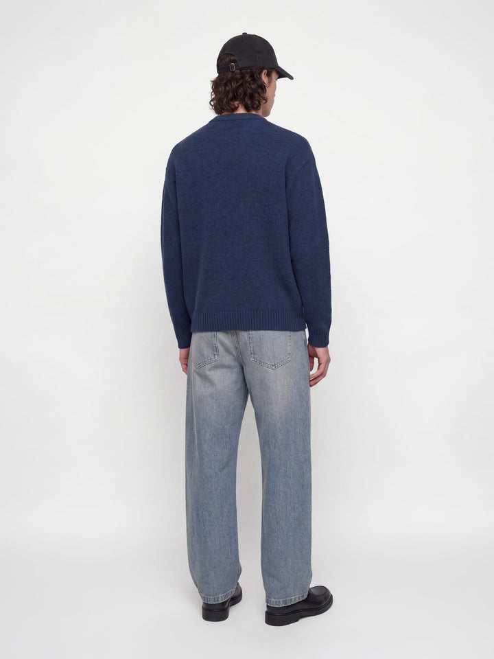 Jack &amp; Jones 12278924 Soho trui navy – heren
