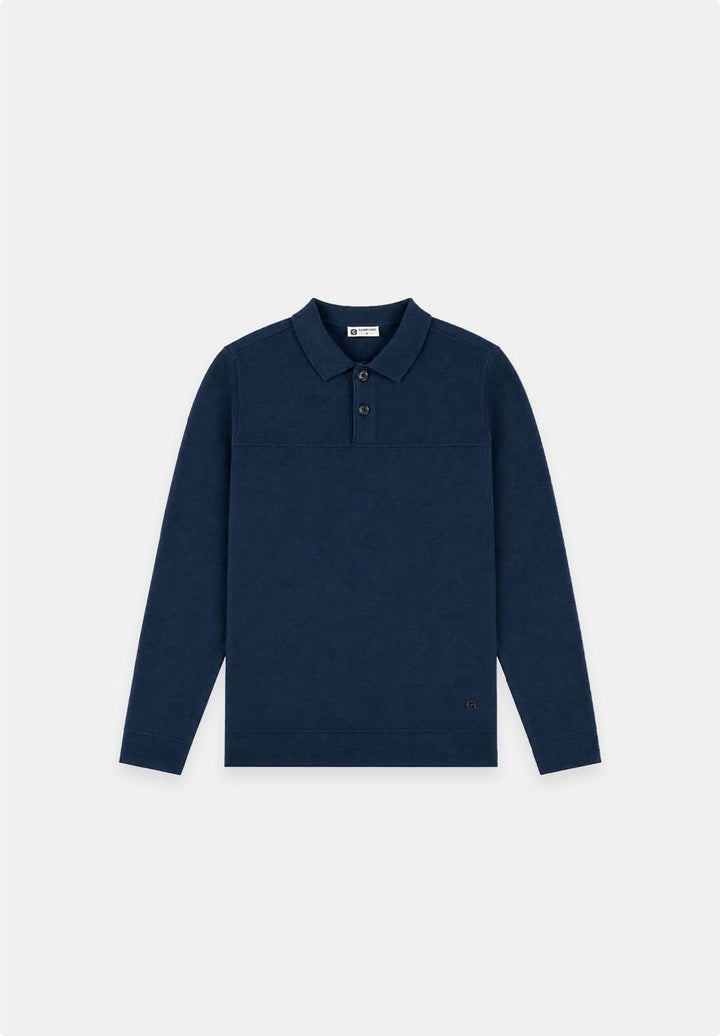 Gabbiano men 6167282 YARIC polo l/m navy – heren