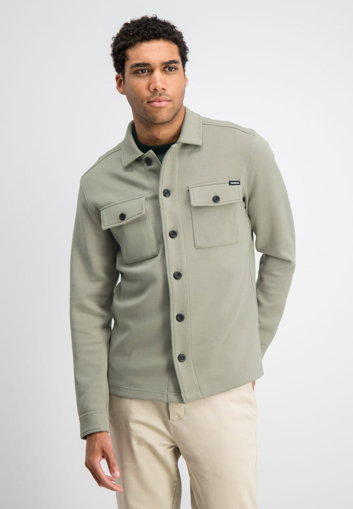 Gabbiano men 4267427 BRODY overhemd l/m olijf – heren