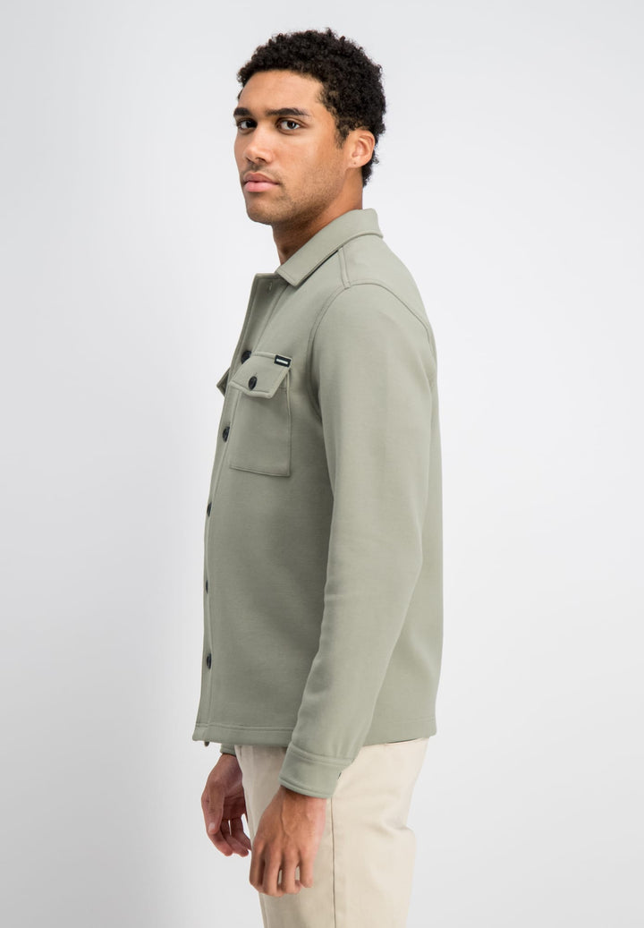 Gabbiano men 4267427 BRODY overhemd l/m olijf – heren