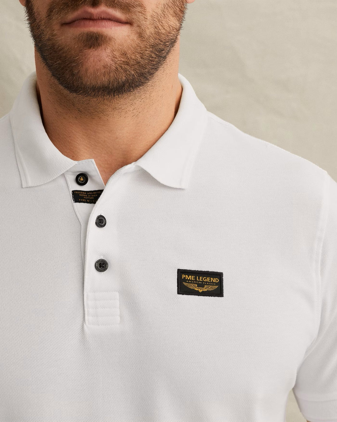 PME-Legend polo k/m heren wit – PPSS0000861