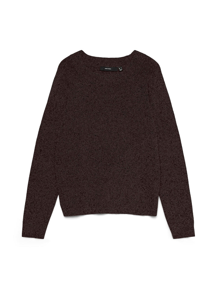 VERO MODA 10201022 Doffy trui dames bruin melee