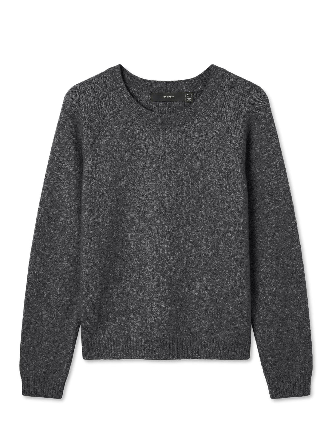 VERO MODA 10221006 doffyshine trui antraciet - Zilverkleurig