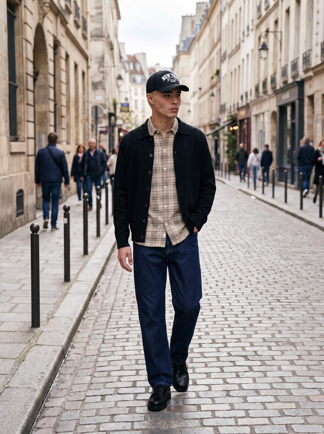 Jack &amp; Jones 12298319 Soho vest gebreid zwart – heren