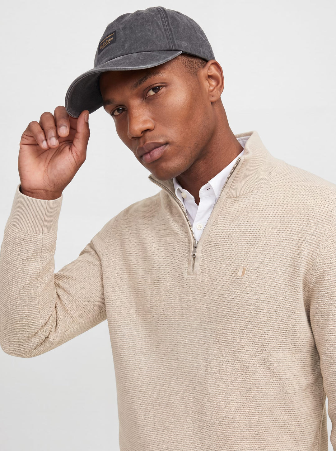 Jack &amp; Jones 12300876 Bluryan trui zand – heren