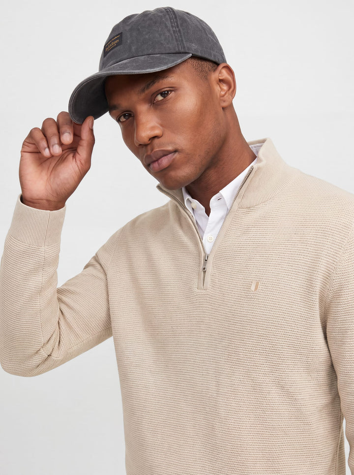 Jack &amp; Jones 12300876 Bluryan trui zand – heren