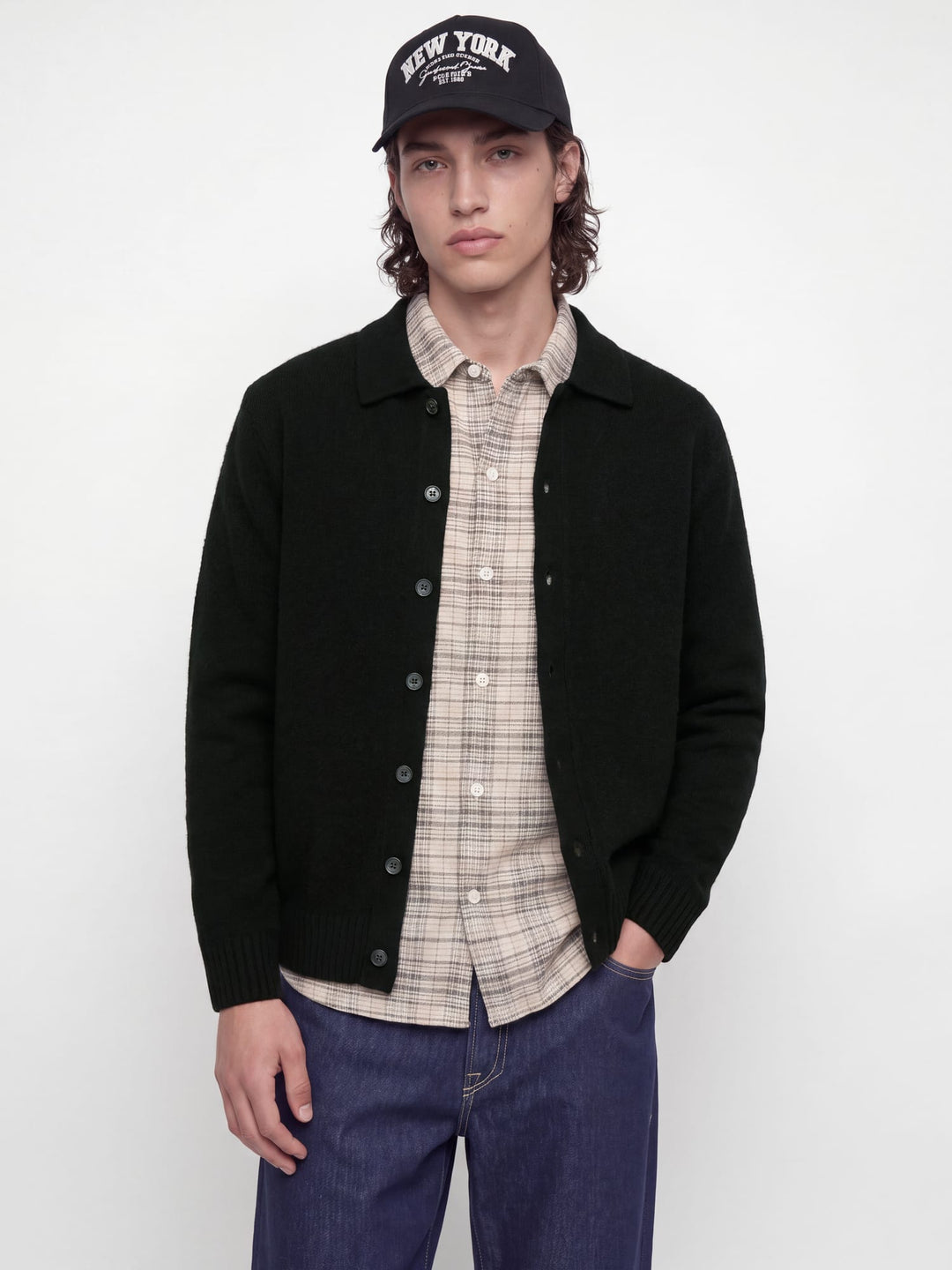 Jack &amp; Jones 12298319 Soho vest gebreid zwart – heren
