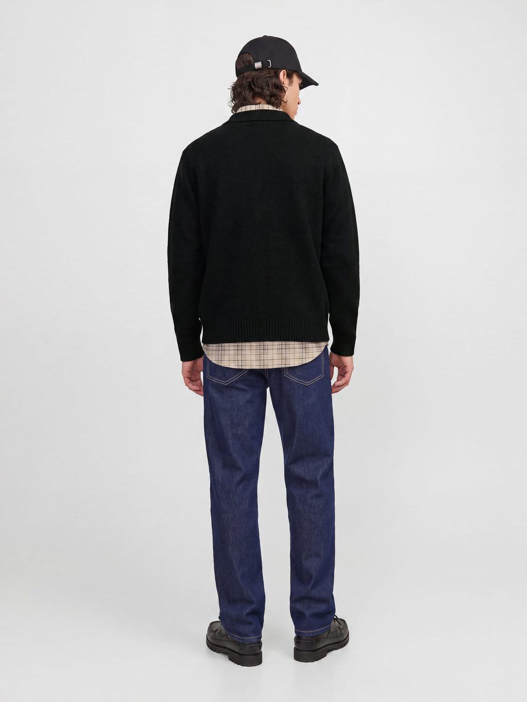 Jack &amp; Jones 12298319 Soho vest gebreid zwart – heren