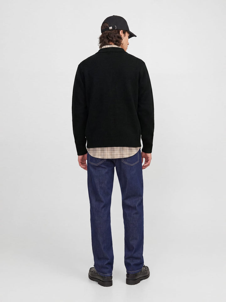 Jack &amp; Jones 12298319 Soho vest gebreid zwart – heren