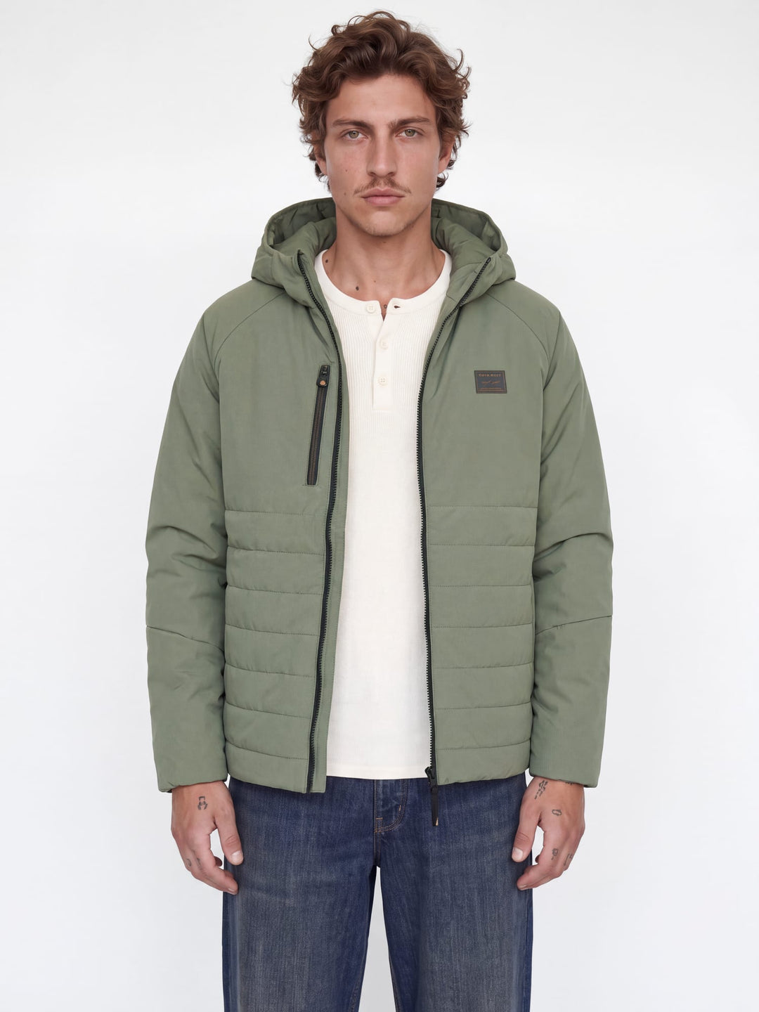Jack &amp; Jones 12279247 Finn winterjas olijf – heren