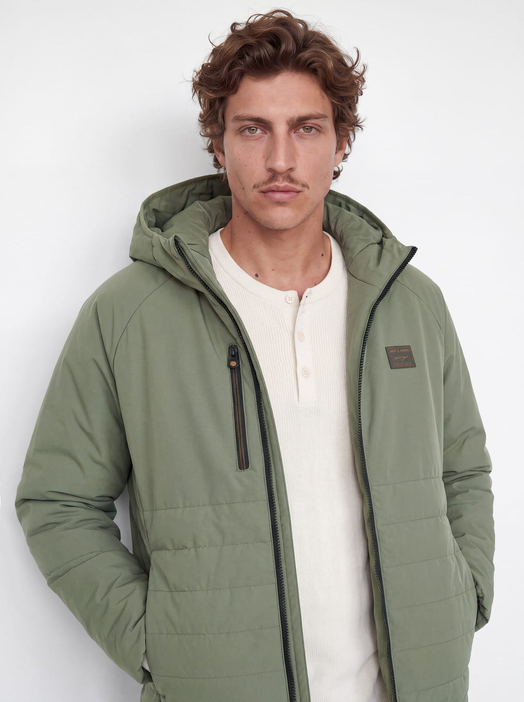 Jack &amp; Jones 12279247 Finn winterjas olijf – heren