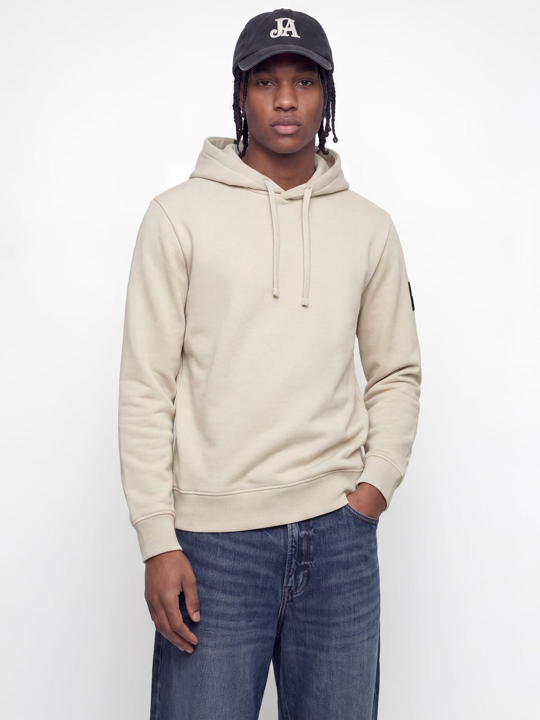 Jack &amp; Jones 12298441 Cleveland sweater beige – heren