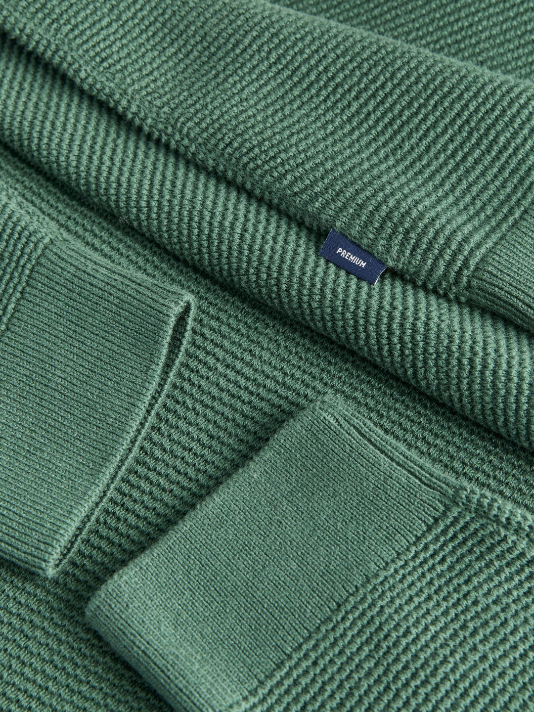 Jack &amp; Jones 12300876 Bluryan trui heren donkergroen