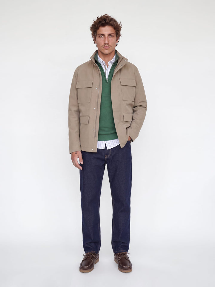 Jack &amp; Jones 12300876 Bluryan trui heren donkergroen