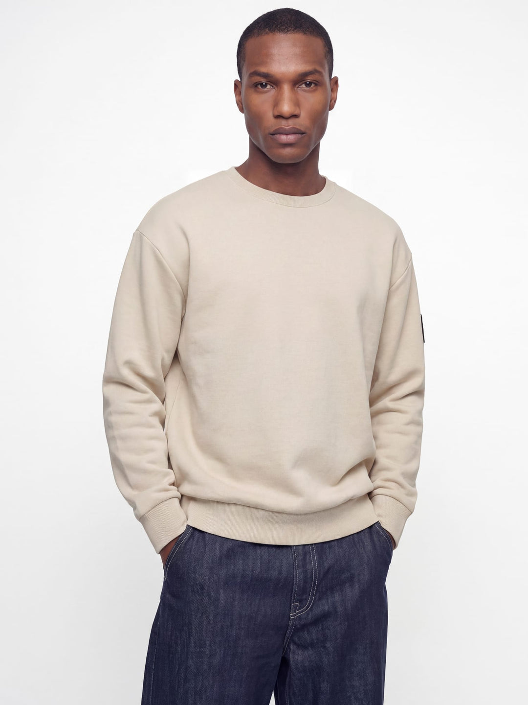 Jack &amp; Jones 12298440 Cleveland sweater beige – heren