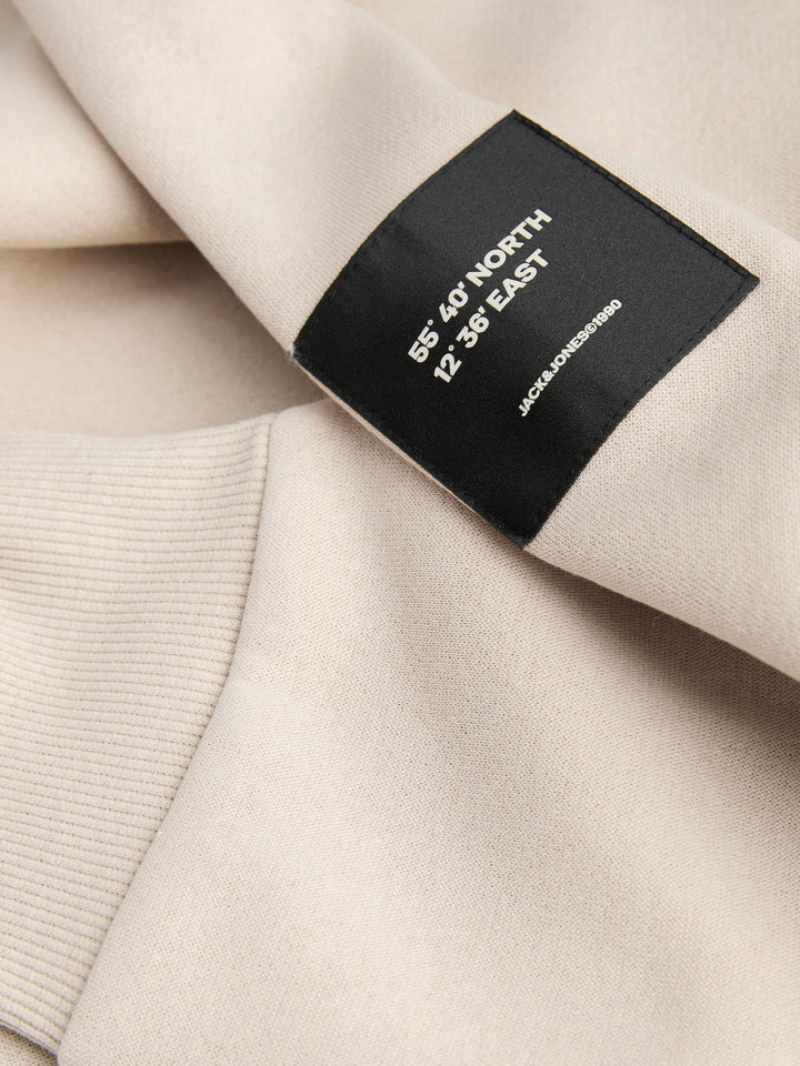 Jack &amp; Jones 12298440 Cleveland sweater beige – heren