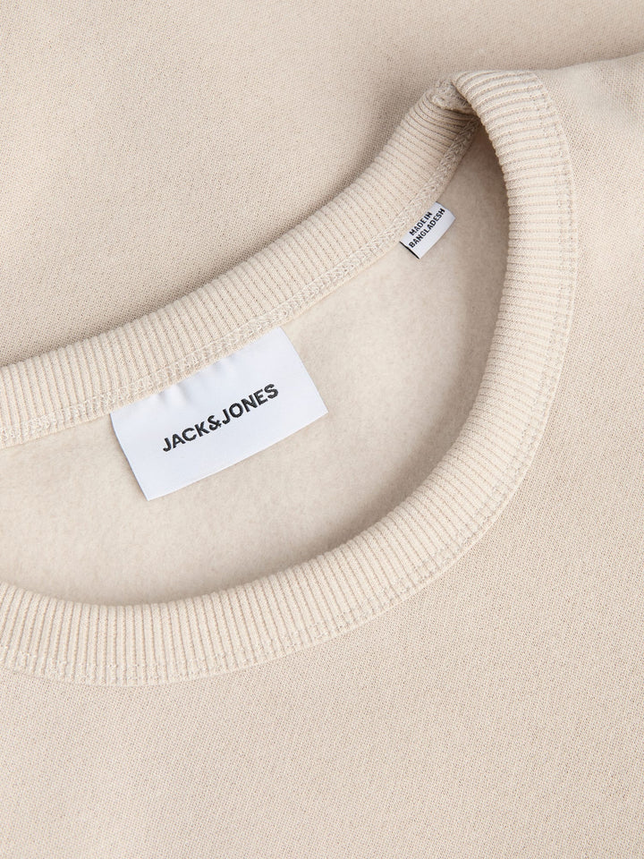 Jack &amp; Jones 12298440 Cleveland sweater beige – heren
