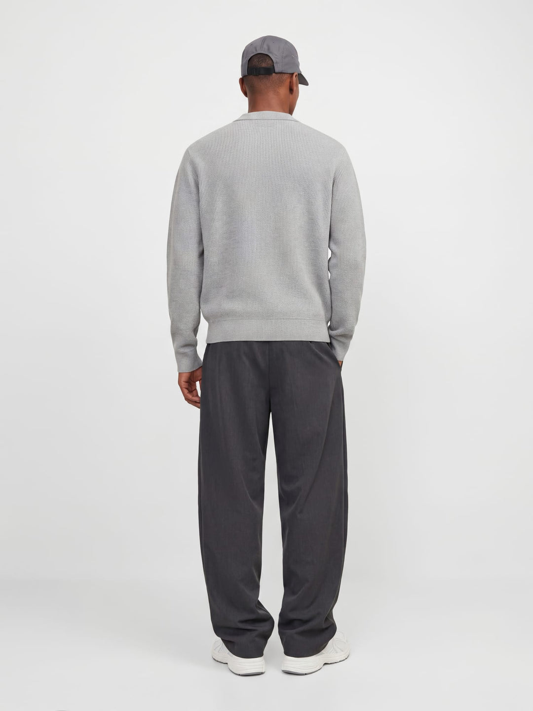 Jack &amp; Jones 12300879 club trui grijs melee – heren