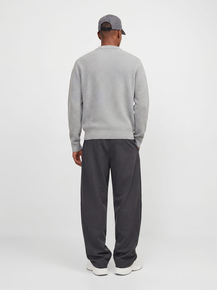 Jack &amp; Jones 12300879 club trui grijs melee – heren