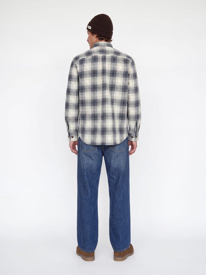 Jack &amp; Jones 12301357 Bluivy overhemd l/m blauw dessin – heren