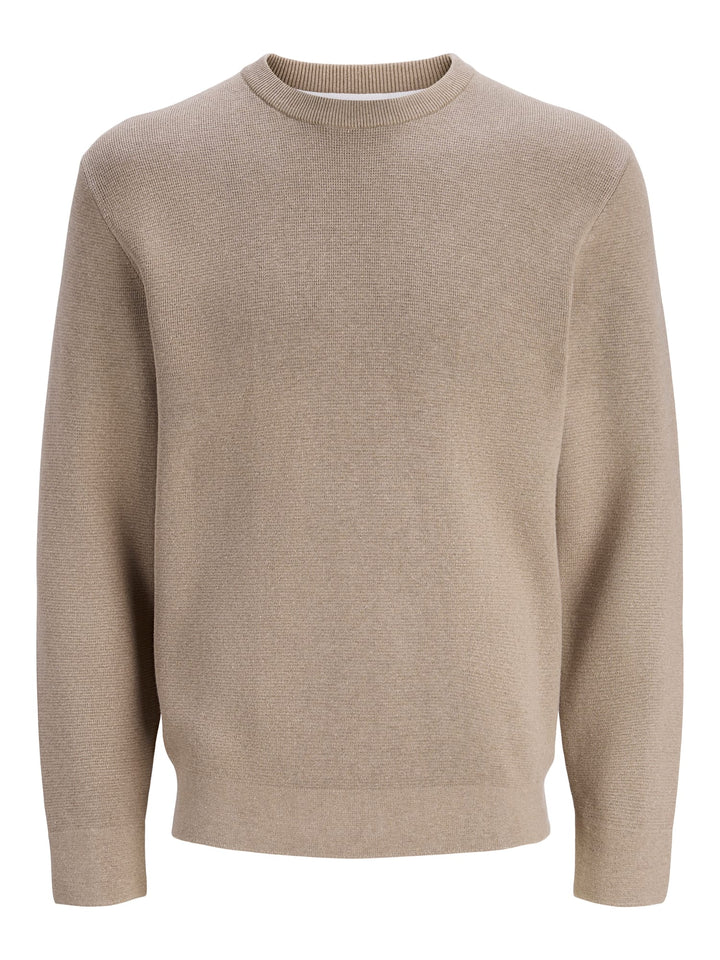 Jack &amp; Jones Blamilano trui licht bruin – heren