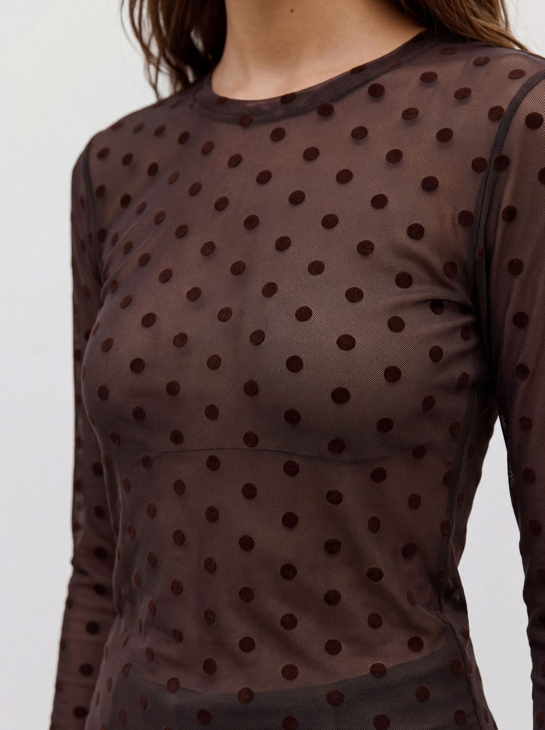 VERO MODA 10340014 Lova top bruin – dames