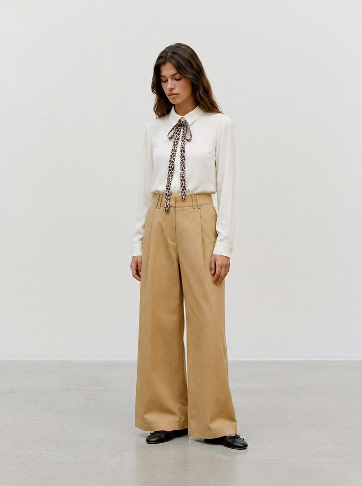 VERO MODA 10350788 Moretchen blouse l/m beige