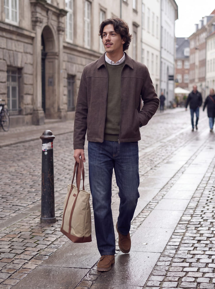 Jack &amp; Jones Blamilano sweater donkergroen – heren