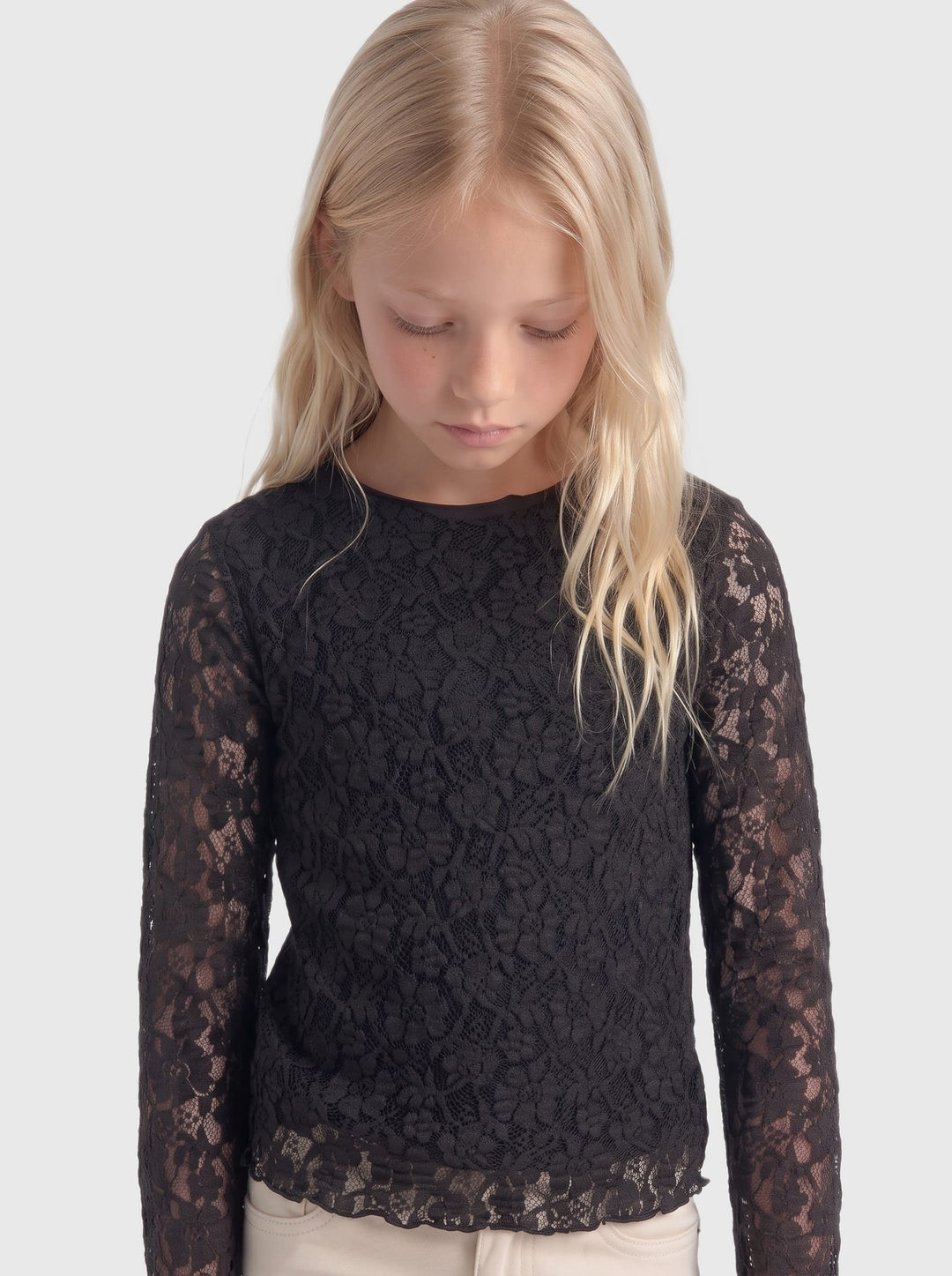 kids only 15379472 Leika top l/m meisjes bruin