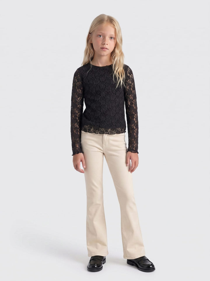 kids only 15379472 Leika top l/m meisjes bruin