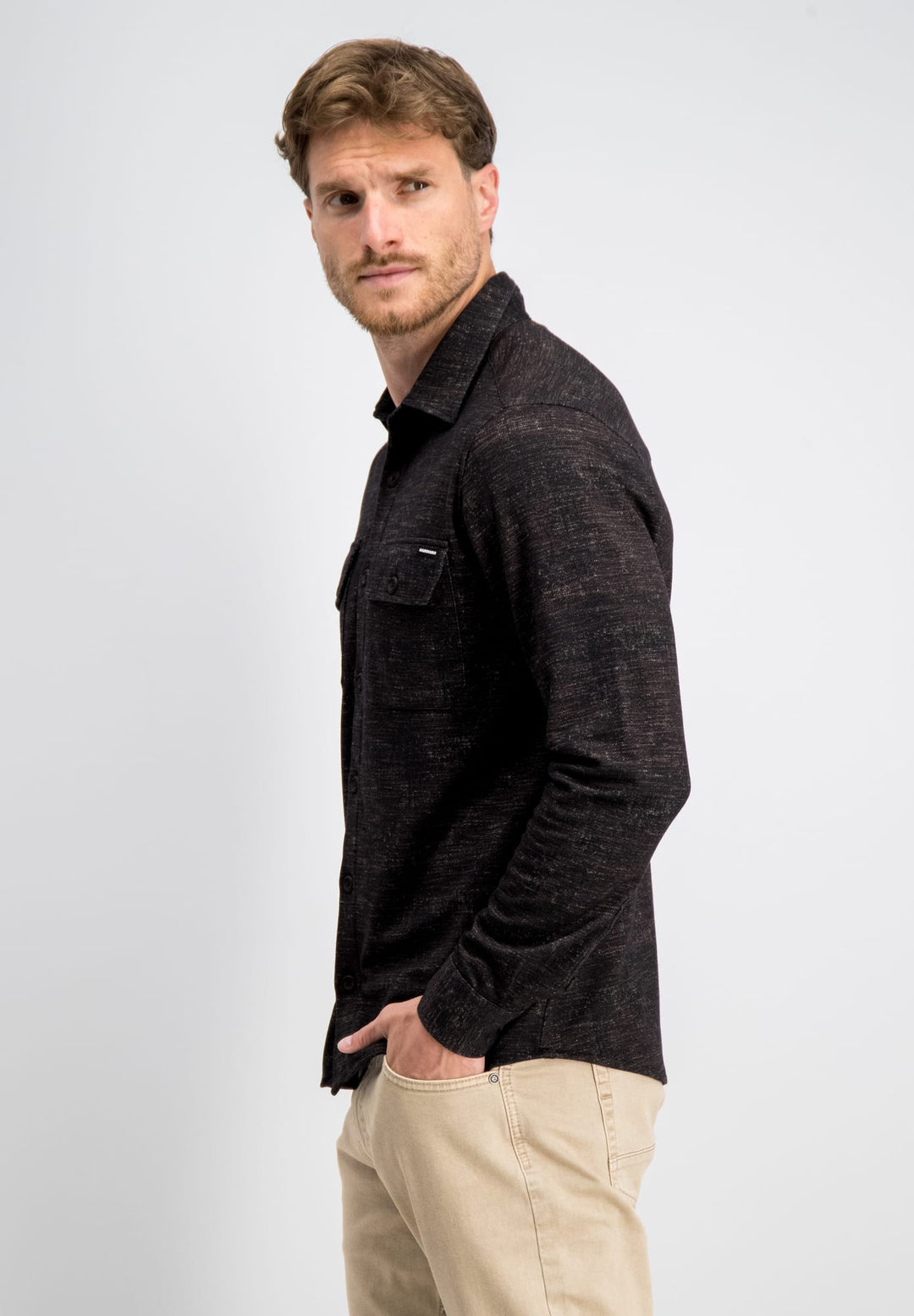 Gabbiano men 3367431 HAWK overhemd l/m bordeaux