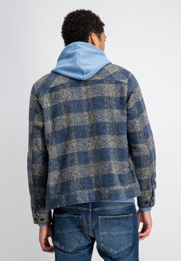Gabbiano men 4267433 MORAR overhemd l/m blauw dessin – heren
