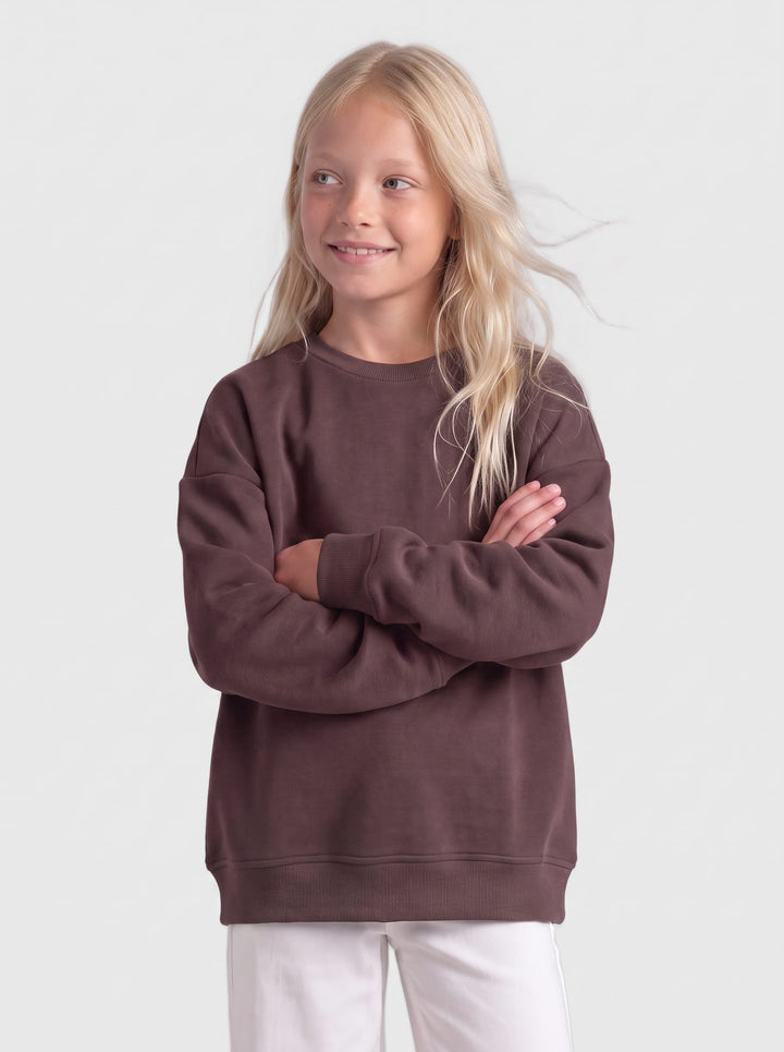 kids only 15380034 Sweat bruin – sweater meisjes