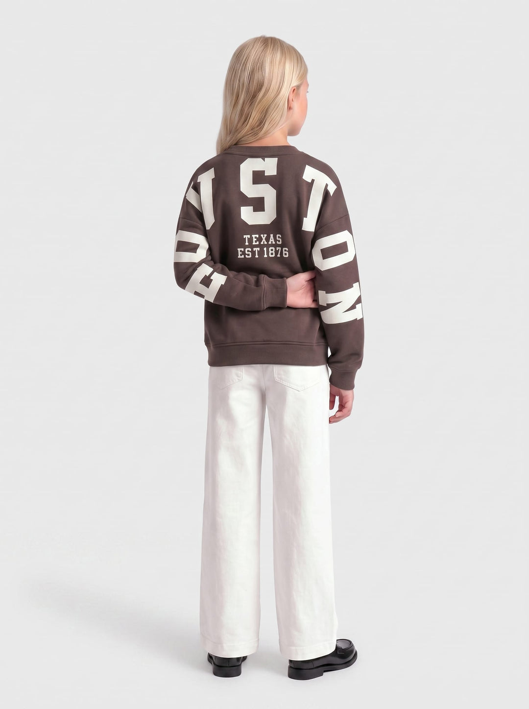 kids only 15380034 Sweat bruin – sweater meisjes