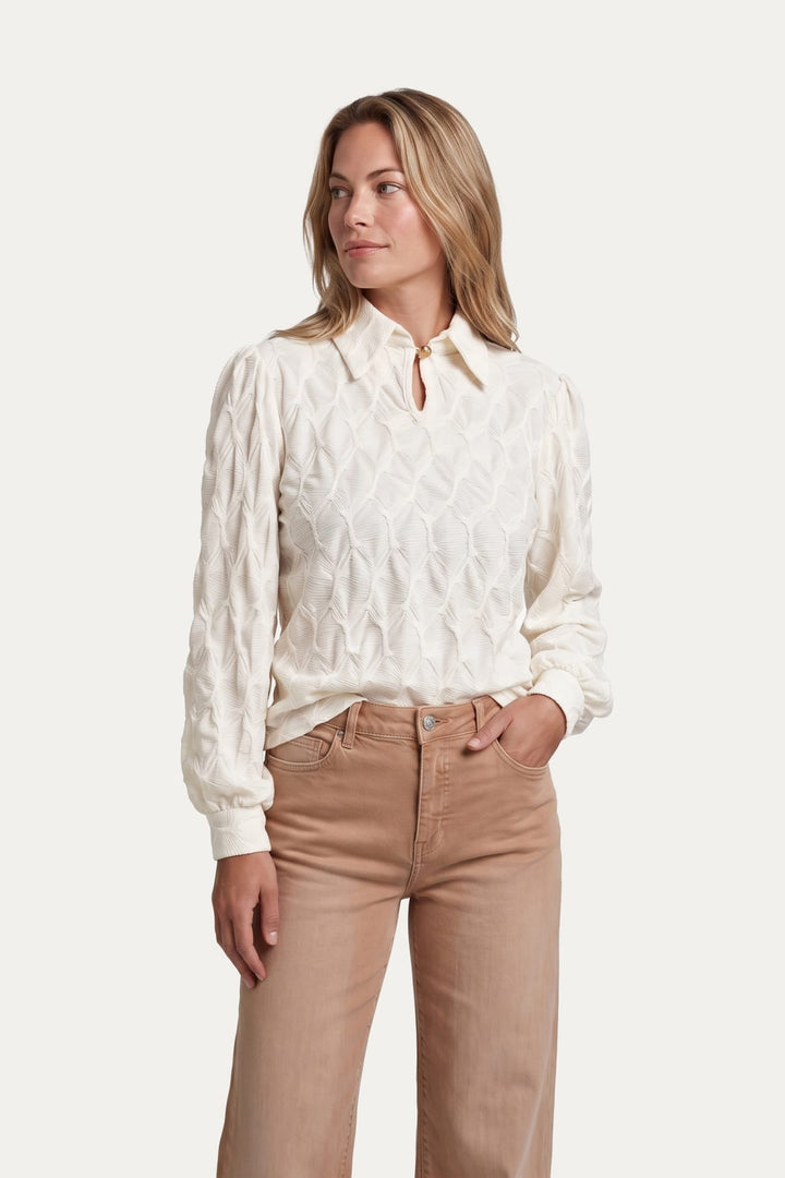 G-Maxx 26WQG12 top l/m dames beige
