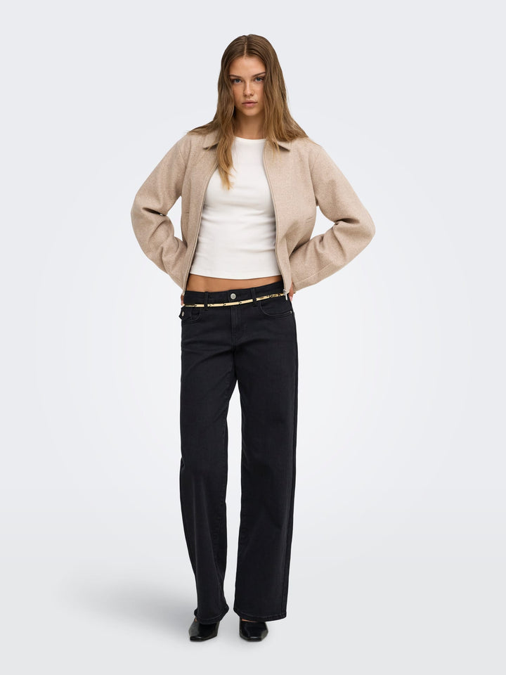 Only 15382201 Trish bomberjack zand – dames