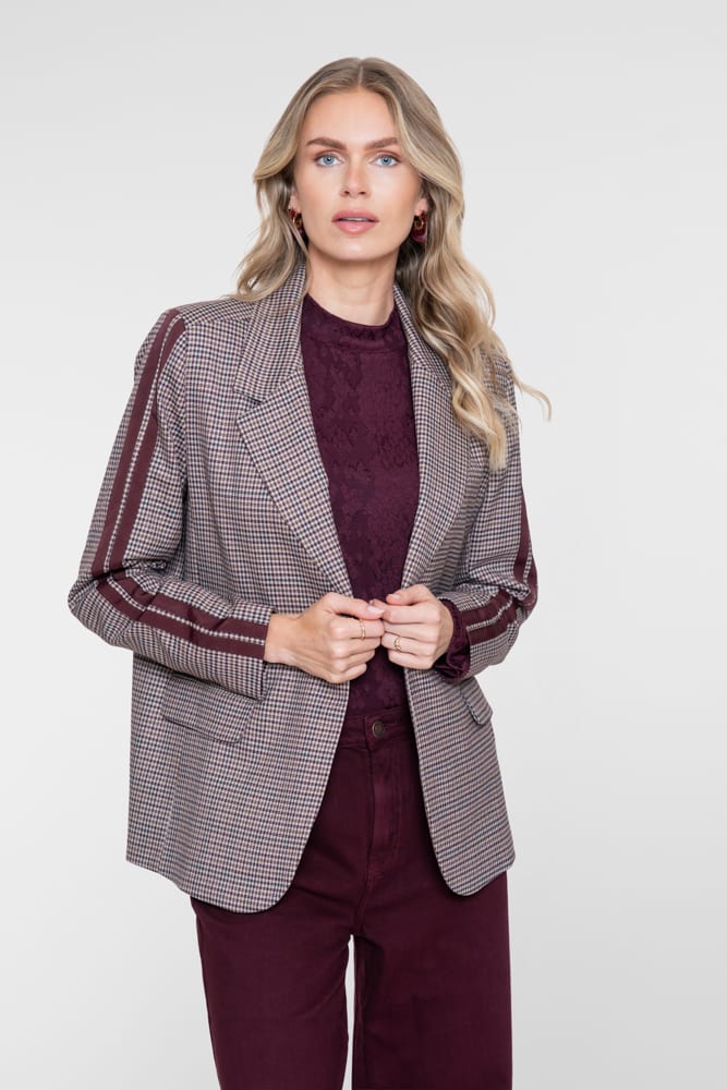 Geisha 65575-32 blazer dames bruin dessin