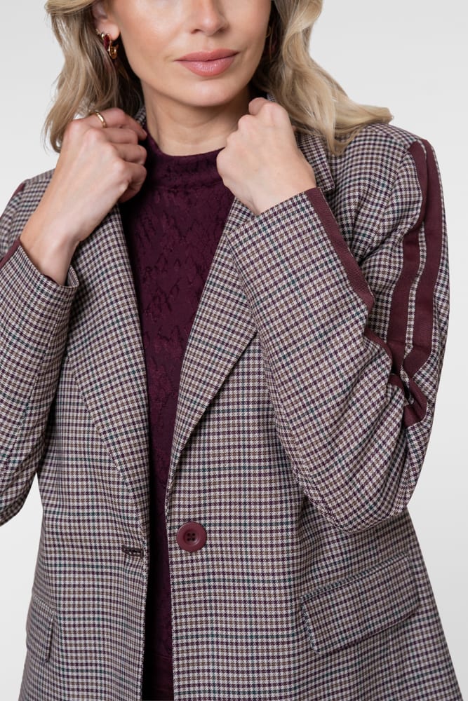 Geisha 65575-32 blazer dames bruin dessin