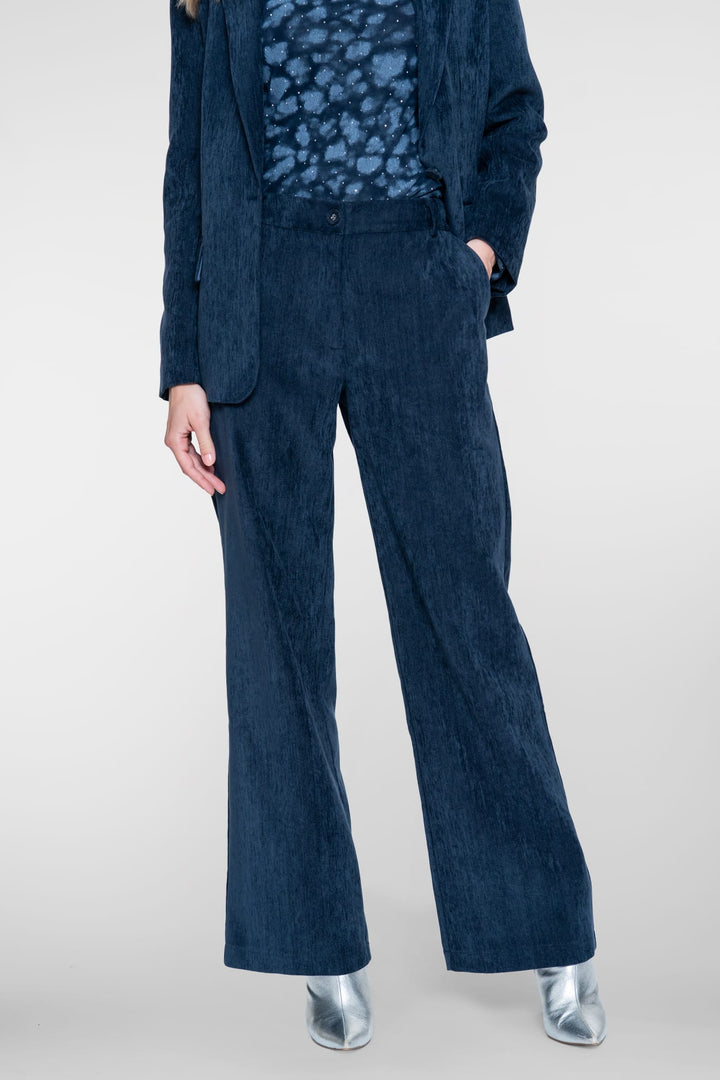Geisha 61522-10 lange broek navy – dames
