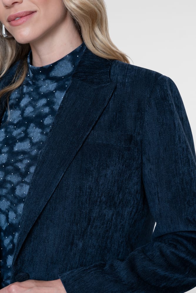 Geisha 65535-10 blazer dames navy