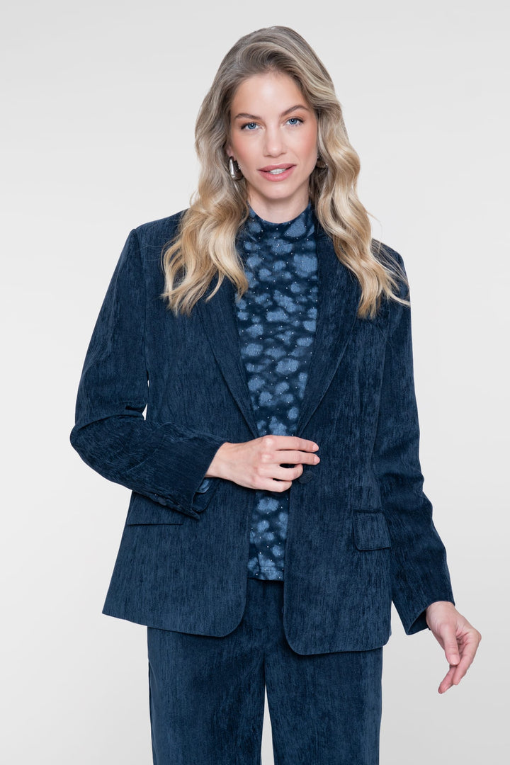 Geisha 65535-10 blazer dames navy
