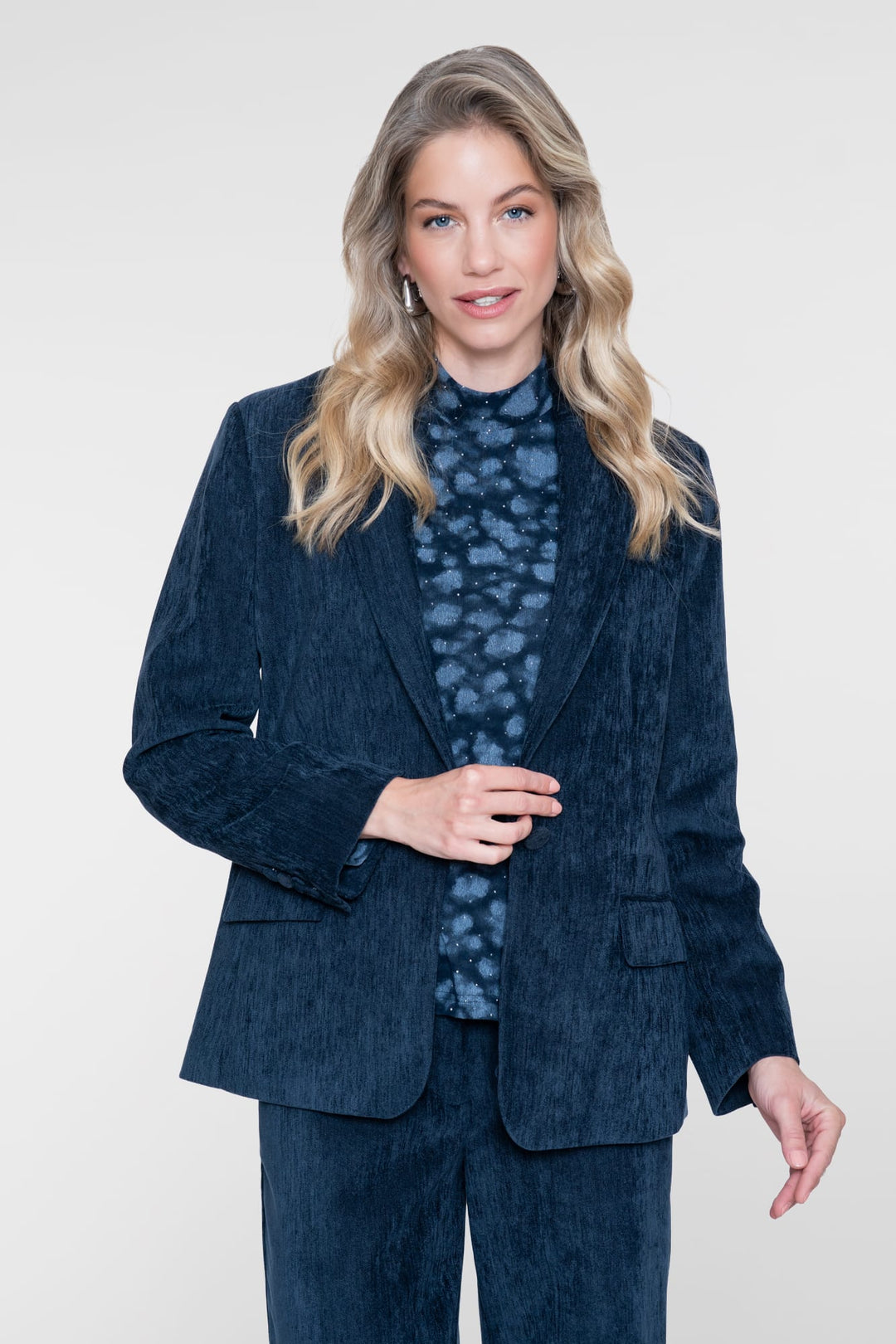 Geisha 65535-10 blazer dames navy