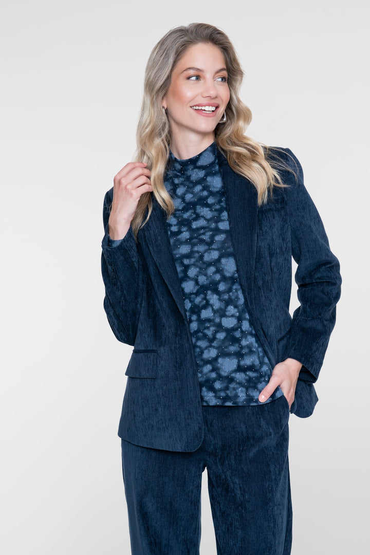 Geisha 65535-10 blazer dames navy