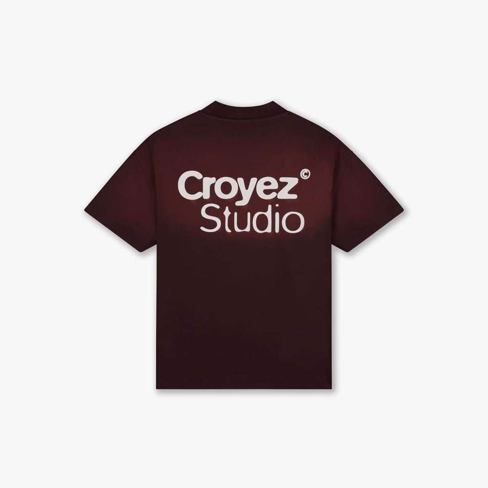 Croyez CRA50026027 t-shirt k/m heren bordeaux
